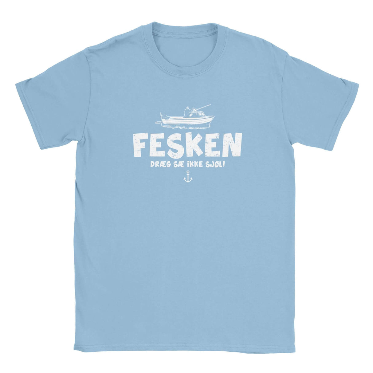 Fesken dræg sæ ikke sjøl