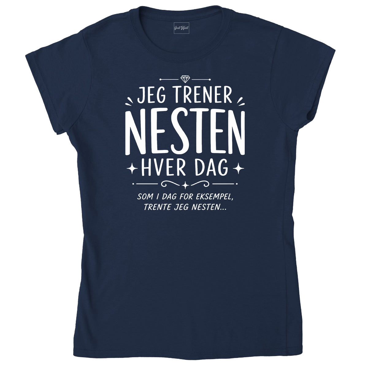 Trener nesten hver dag