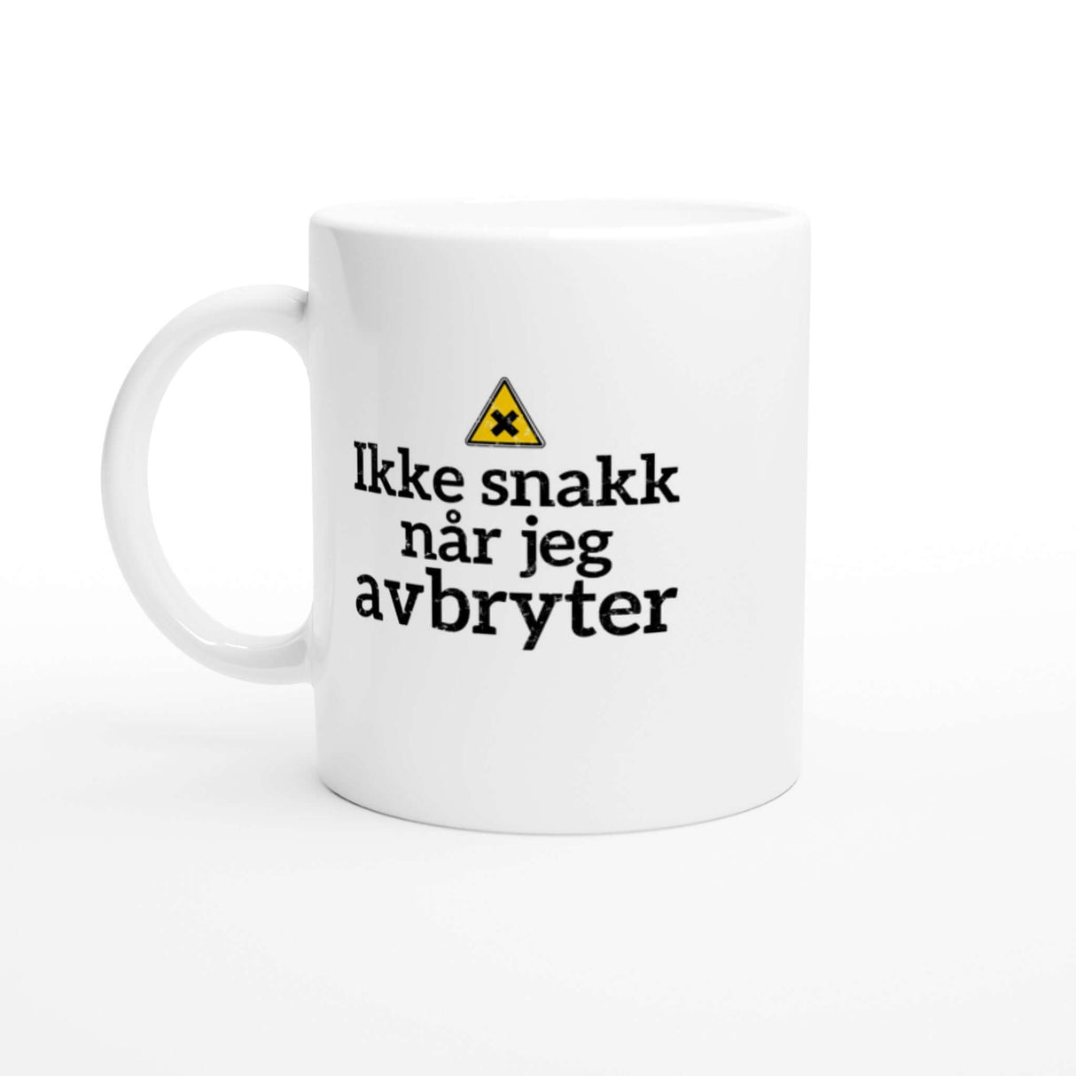 Ikke snakk når jeg avbryter