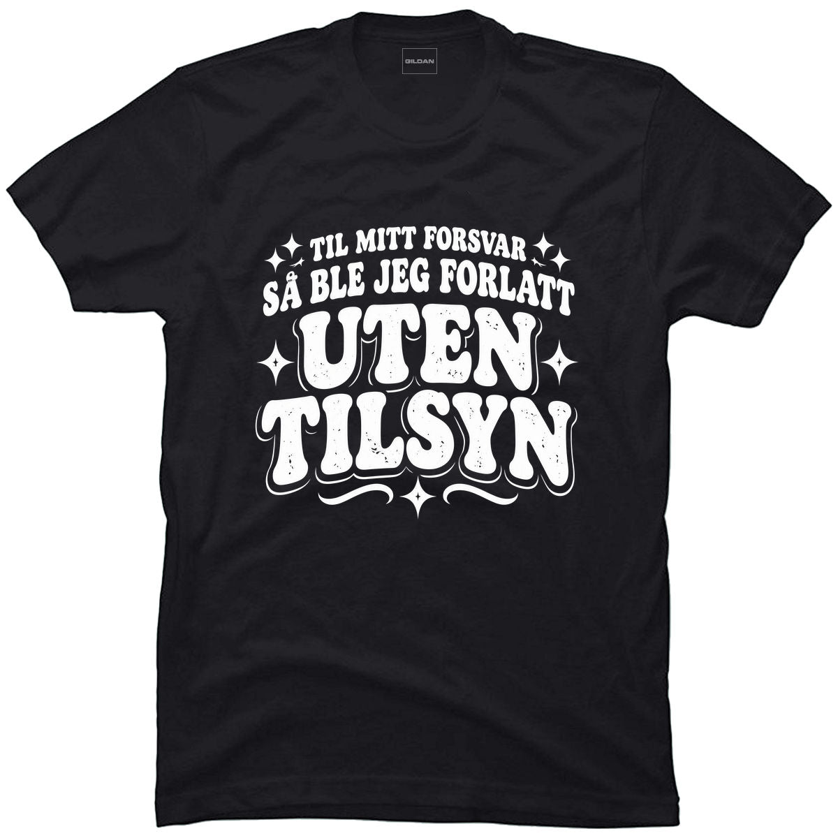 Til mitt forsvar ble jeg forlatt uten tilsyn