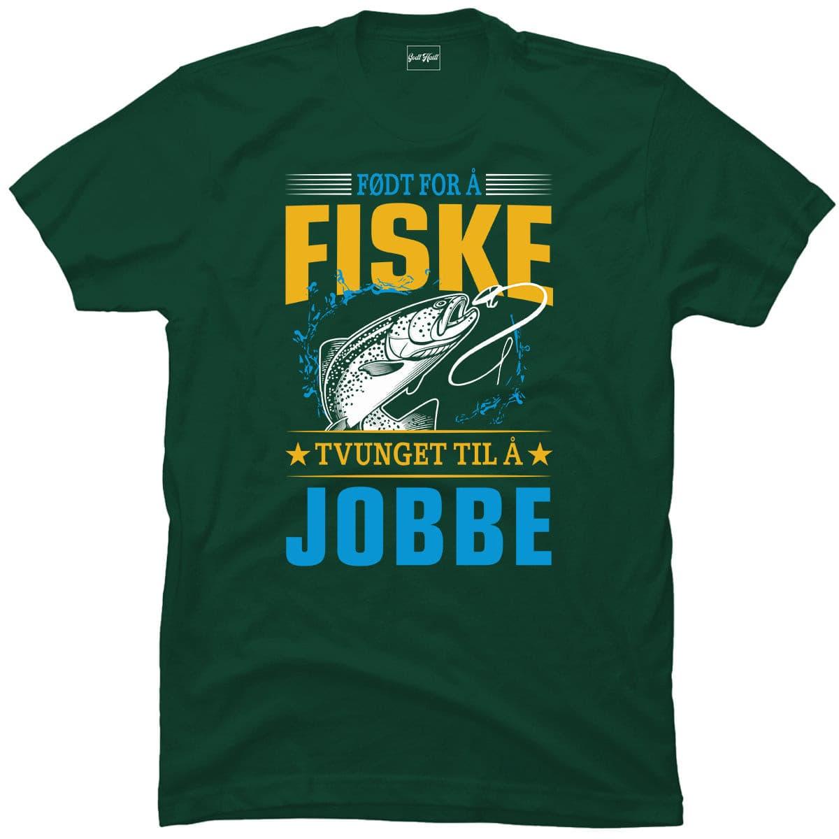 Født for å fiske tvunget til å jobbe.