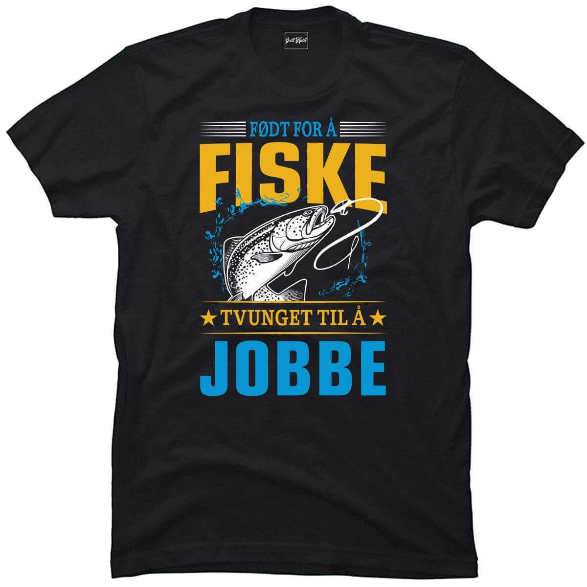Født for å fiske tvunget til å jobbe.