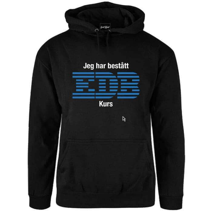 Jeg har bestått edb kurs.
