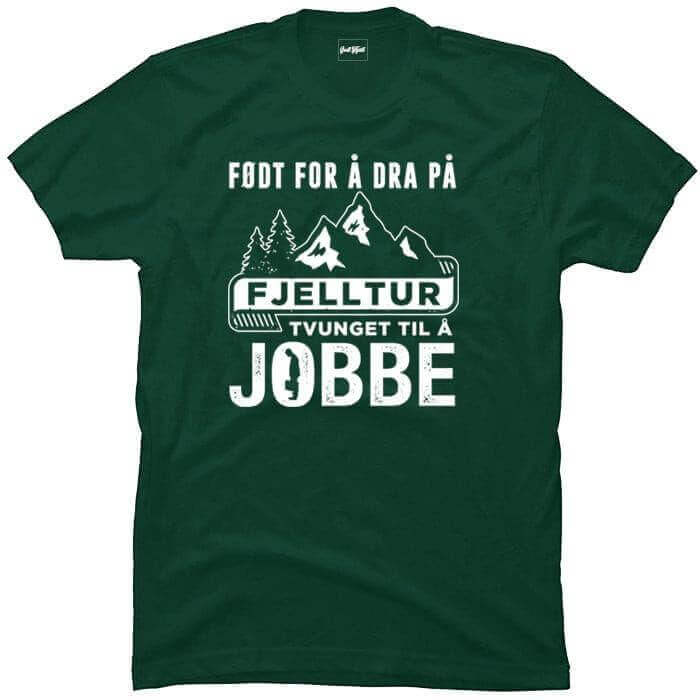 Født for fjelltur.