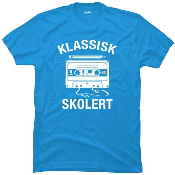 Klassisk skolert kassett & blyant.