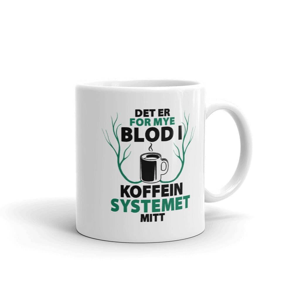 Blod i koffeinsystemet.