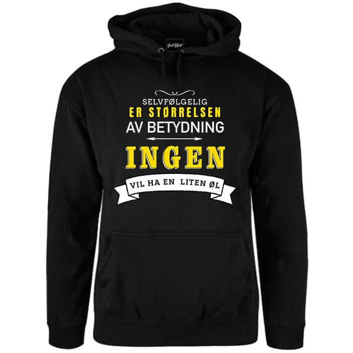 Størrelsen.