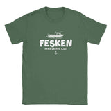 Fesken dræg sæ ikke sjøl