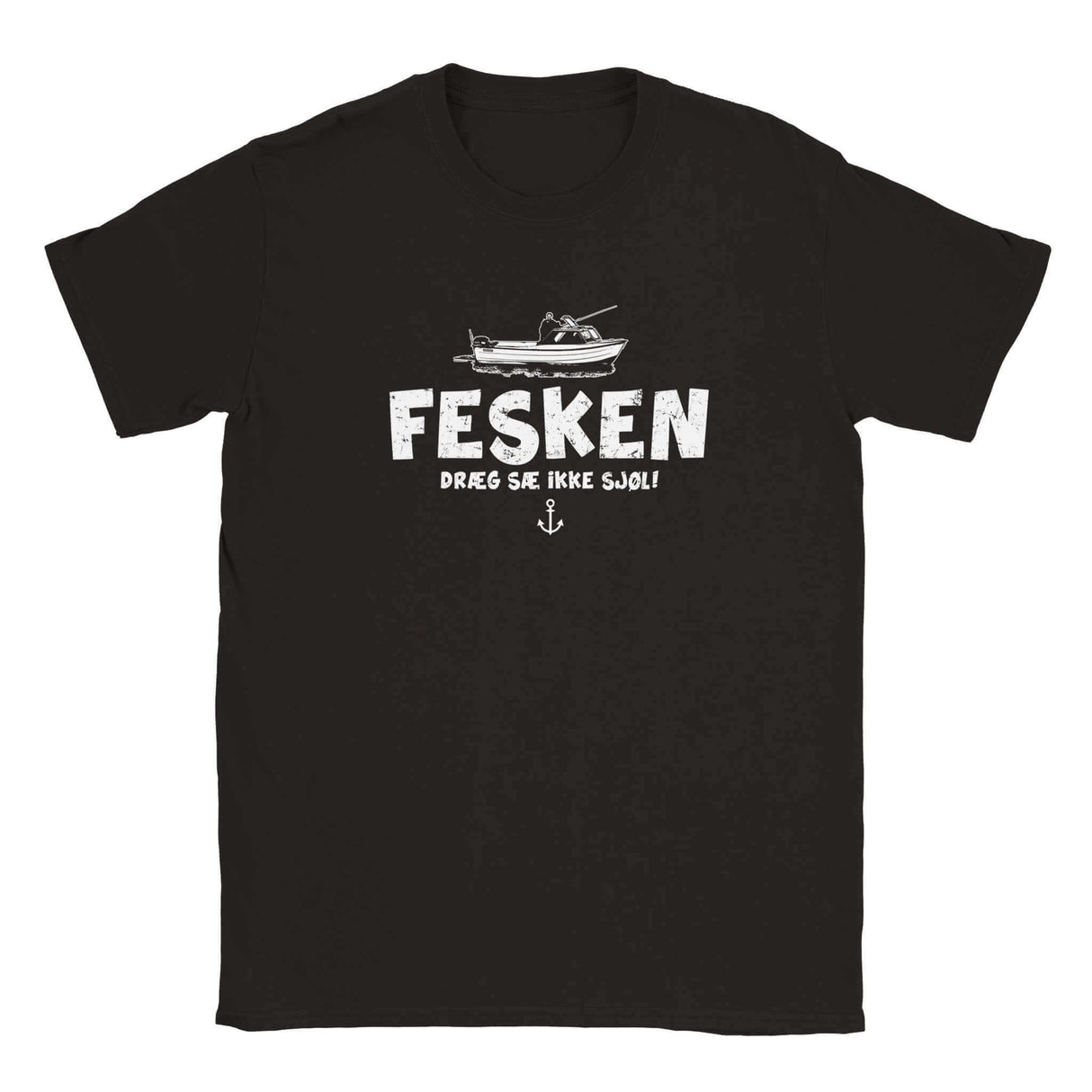 Fesken dræg sæ ikke sjøl