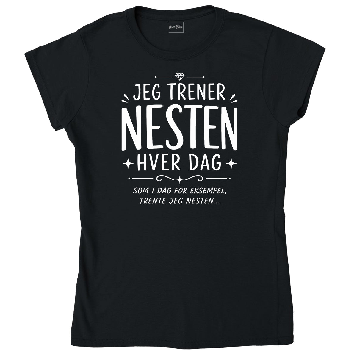 Trener nesten hver dag