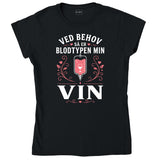 VED BEHOV BLODTYPE VIN