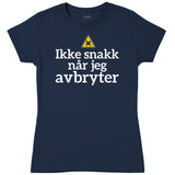 Ikke snakk når jeg avbryter