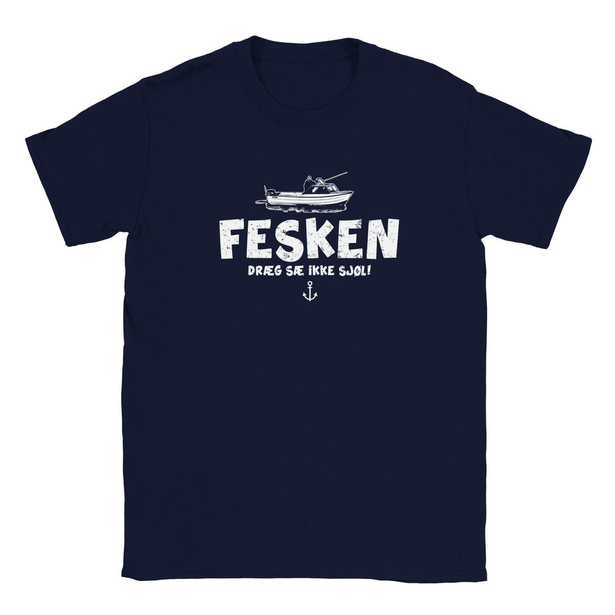 Fesken dræg sæ ikke sjøl