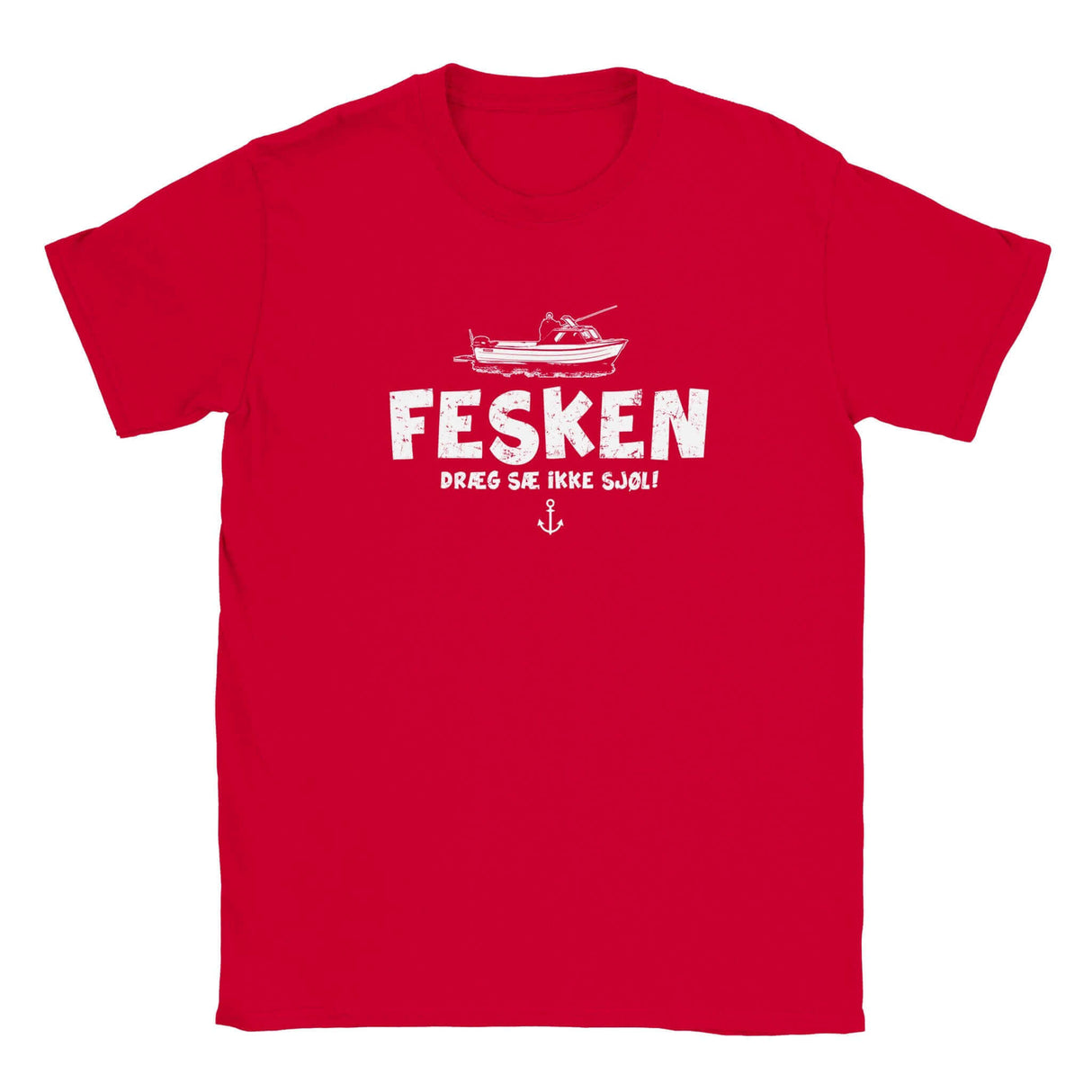 Fesken dræg sæ ikke sjøl