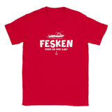 Fesken dræg sæ ikke sjøl