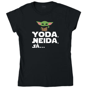 Yoda, neida, så... – dame T-skjorte – sort – Gildan 64000L