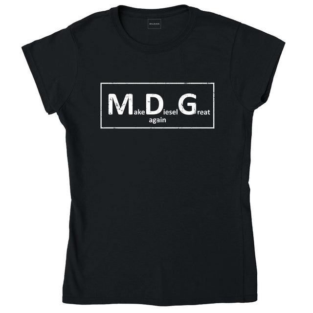 Make diesel great again – dame T-skjorte – sort