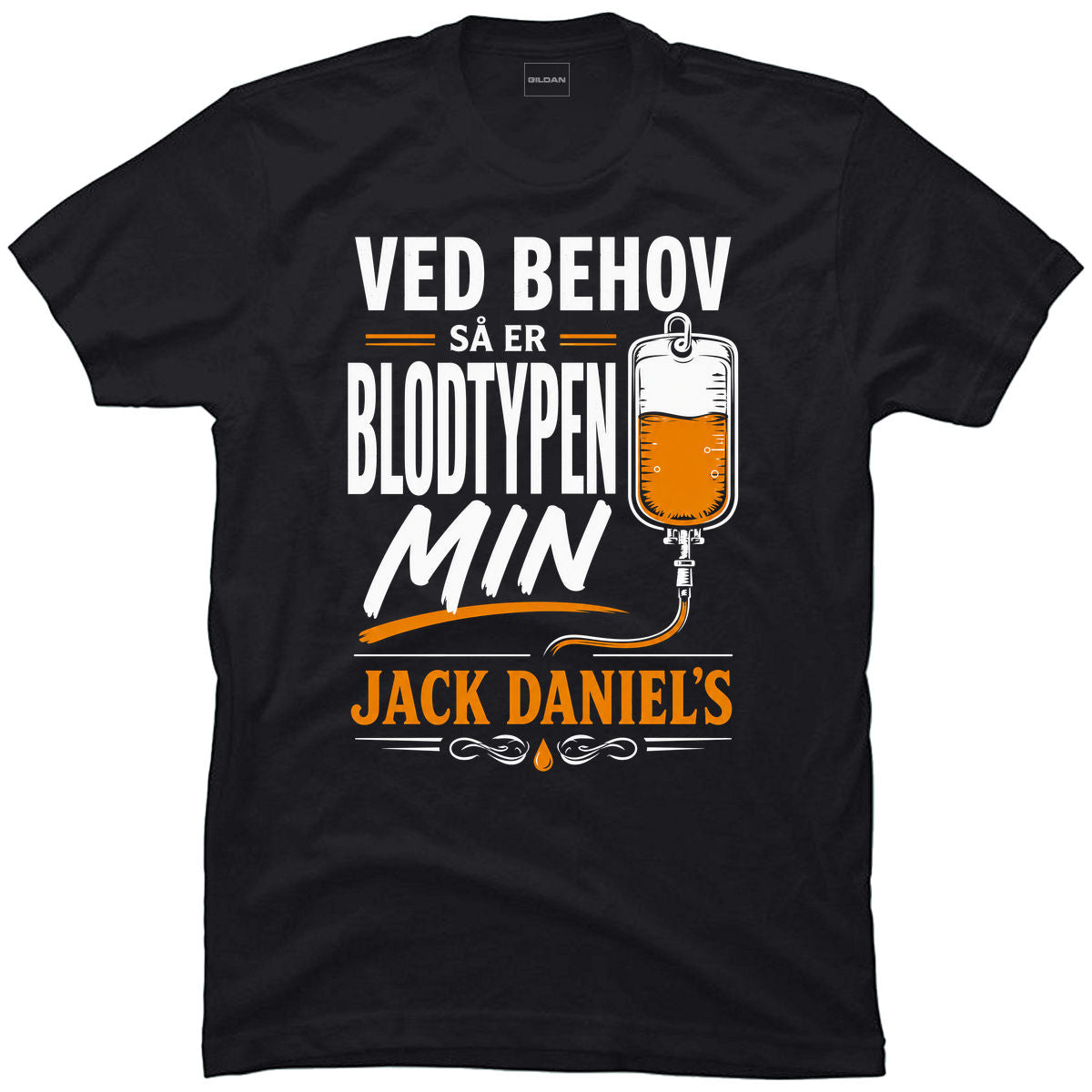 Blodtypen min er Jack Daniel's