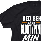 Blodtypen min er whisky