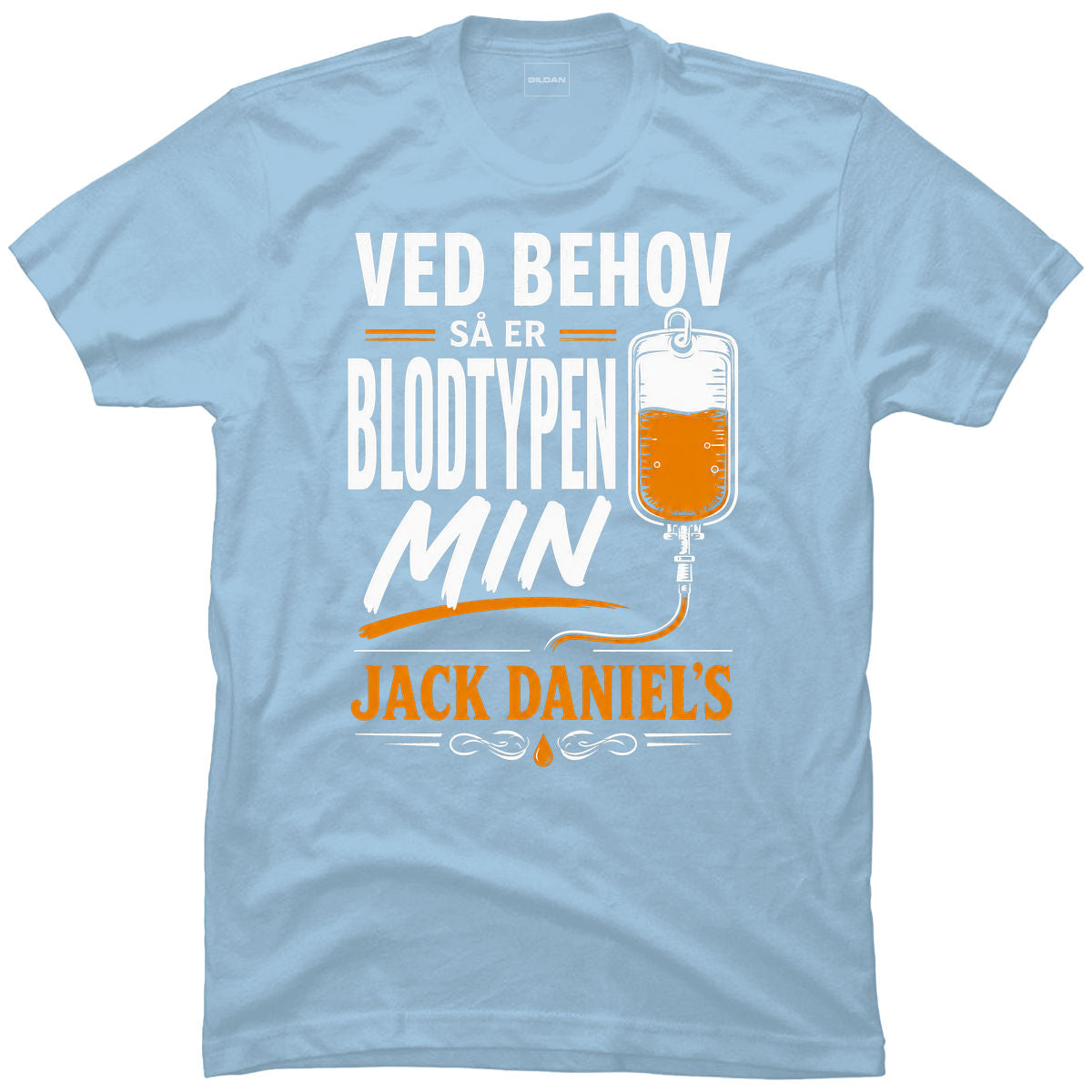 Blodtypen min er Jack Daniel's