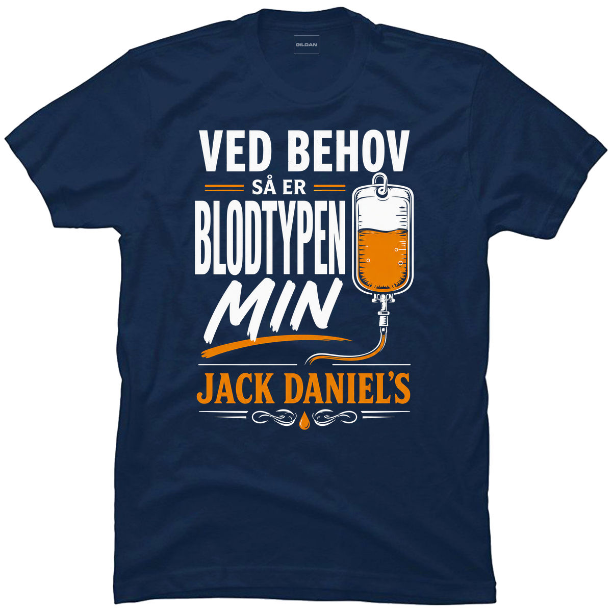 Blodtypen min er Jack Daniel's