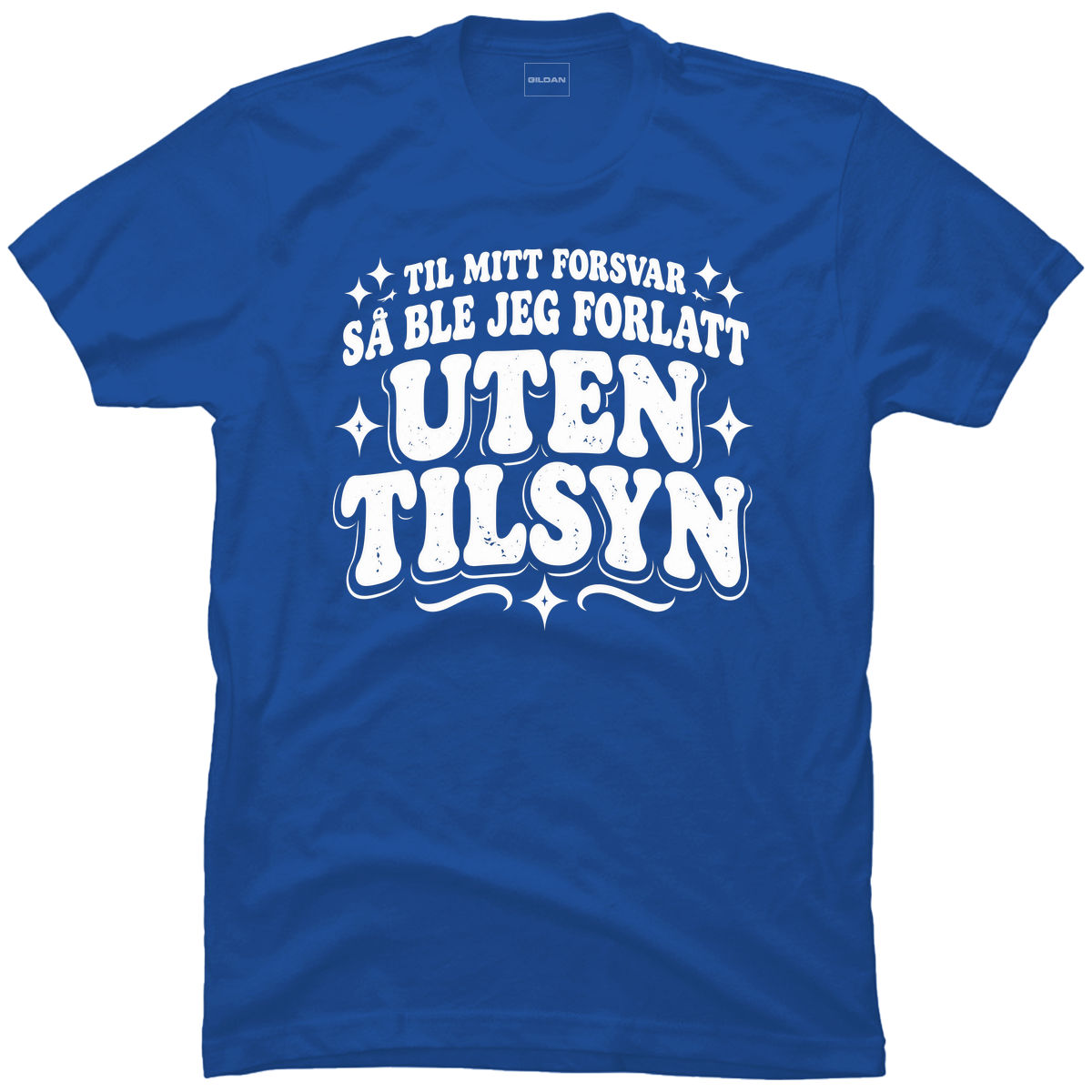 Til mitt forsvar ble jeg forlatt uten tilsyn