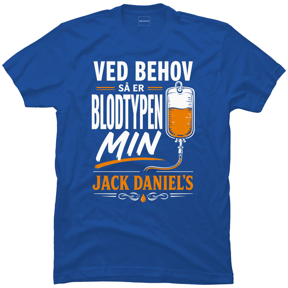 Blodtypen min er Jack Daniel's
