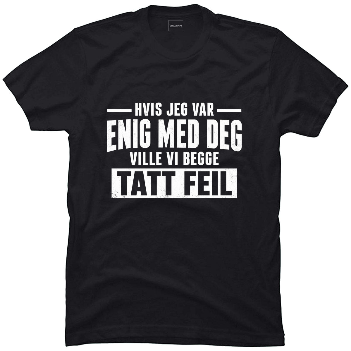 Hvis jeg var enig med deg