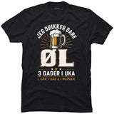 Øl 3 dager i uka