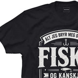 Fiske og hunden min