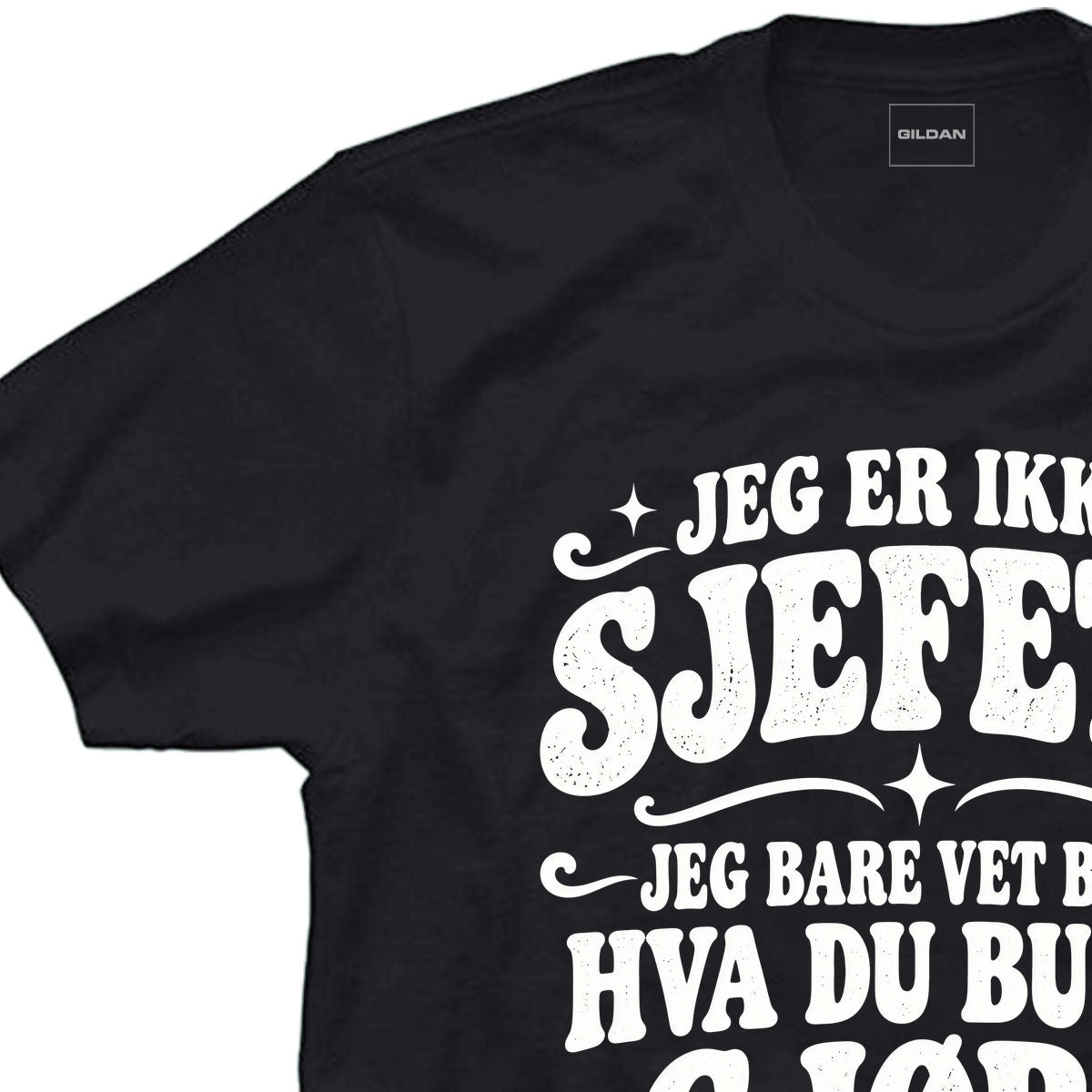 Jeg er ikke sjefete, jeg bare vet best hva du burde gjøre