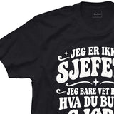 Jeg er ikke sjefete, jeg bare vet best hva du burde gjøre