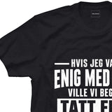 Hvis jeg var enig med deg