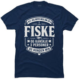 Fiske og hunden min