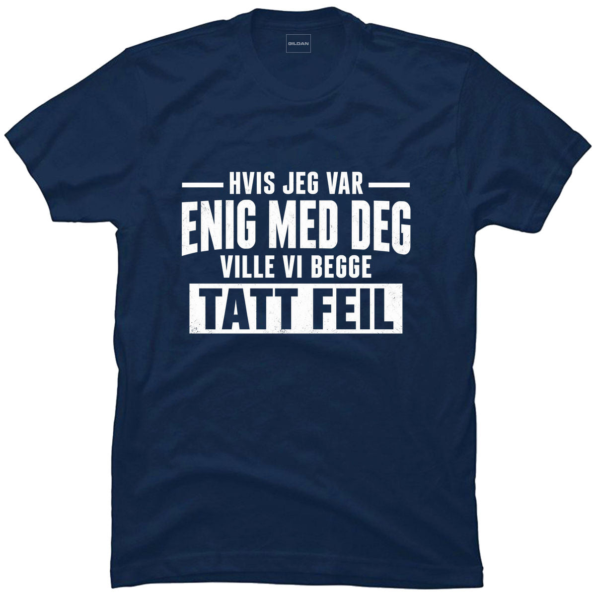 Hvis jeg var enig med deg