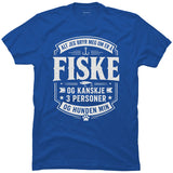 Fiske og hunden min