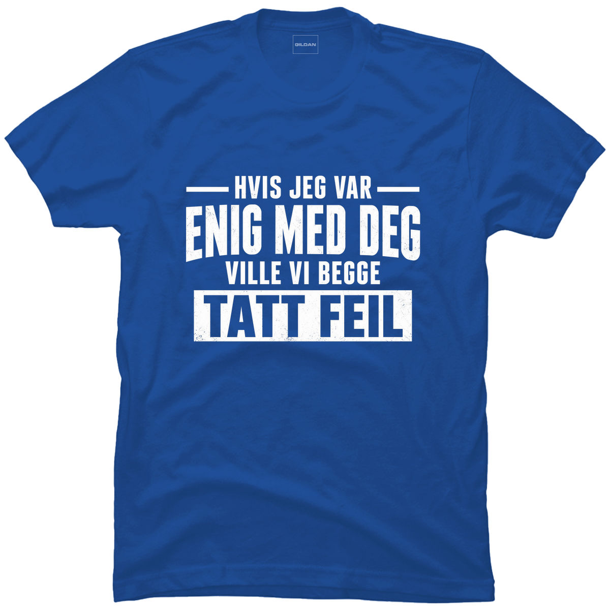 Hvis jeg var enig med deg