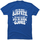 Jeg er ikke sjefete, jeg bare vet best hva du burde gjøre