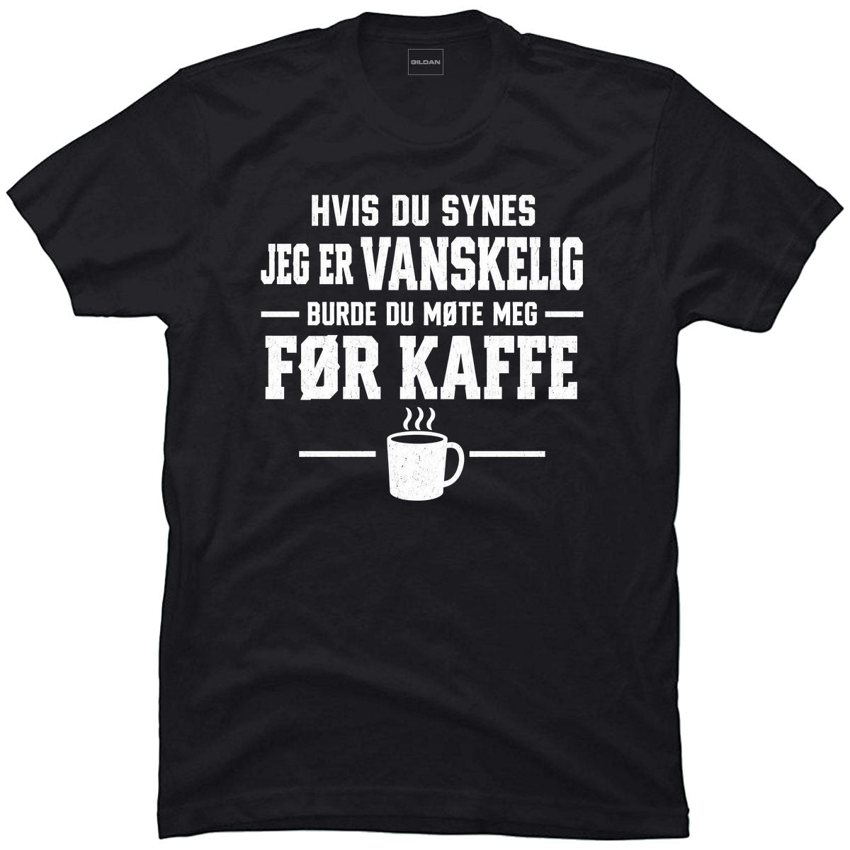 VANSKELIG FØR KAFFE
