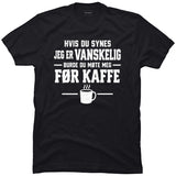 VANSKELIG FØR KAFFE