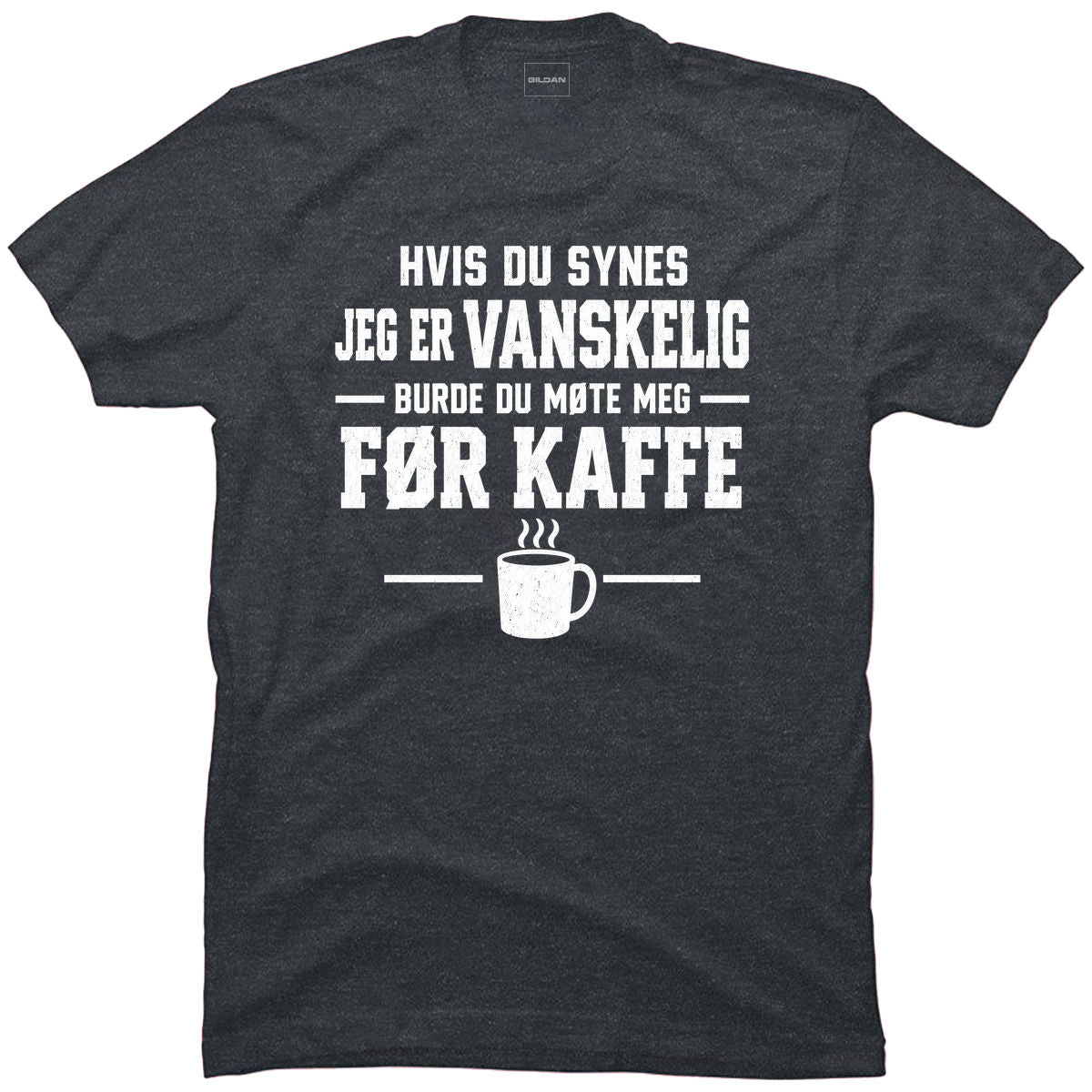 VANSKELIG FØR KAFFE