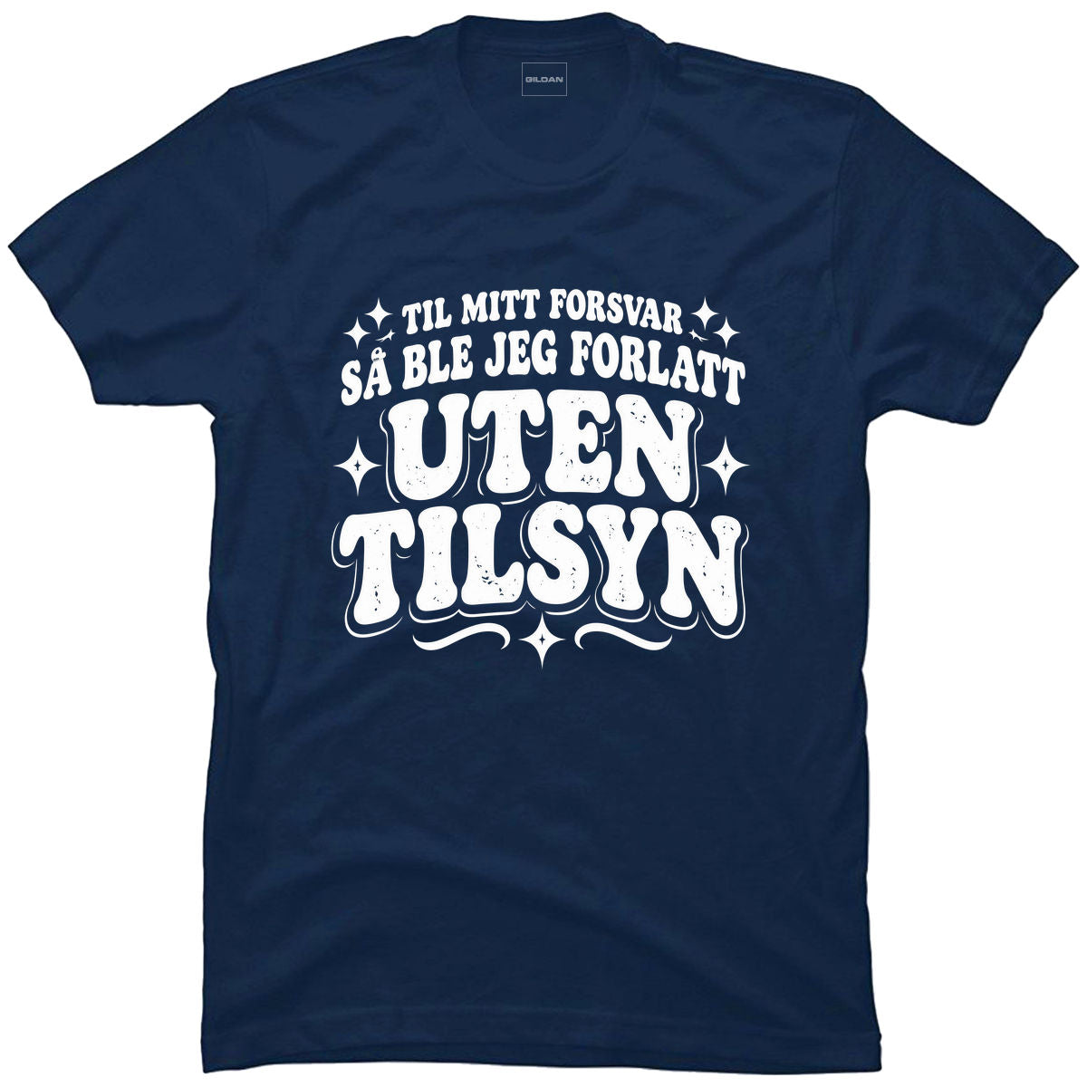 Til mitt forsvar ble jeg forlatt uten tilsyn
