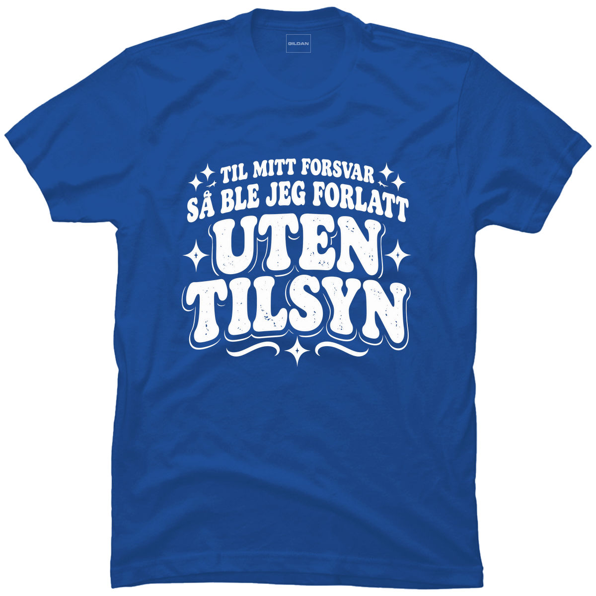 Til mitt forsvar ble jeg forlatt uten tilsyn