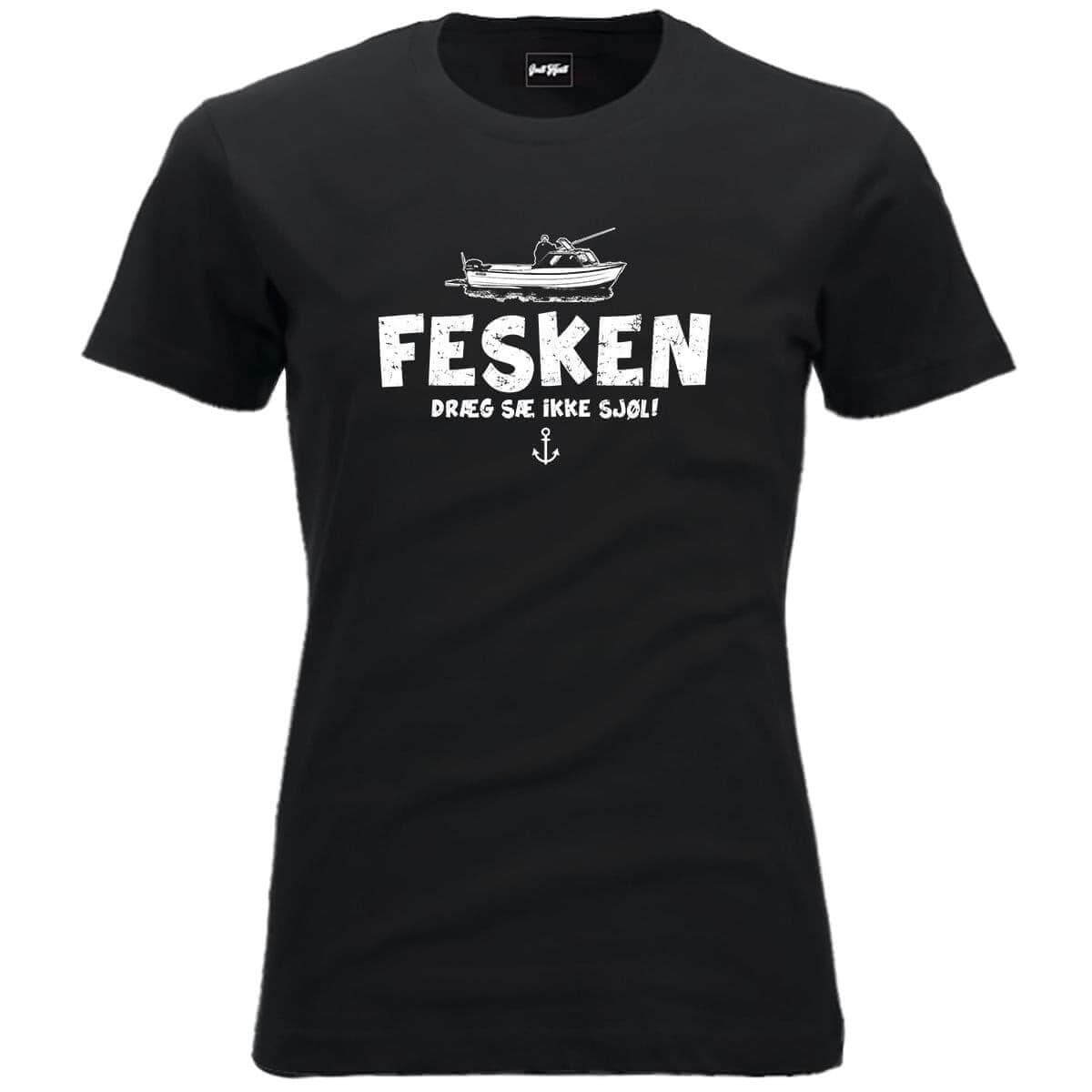 Fesken dræg sæ ikke sjøl.