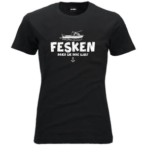 Fesken dræg sæ ikke sjøl.