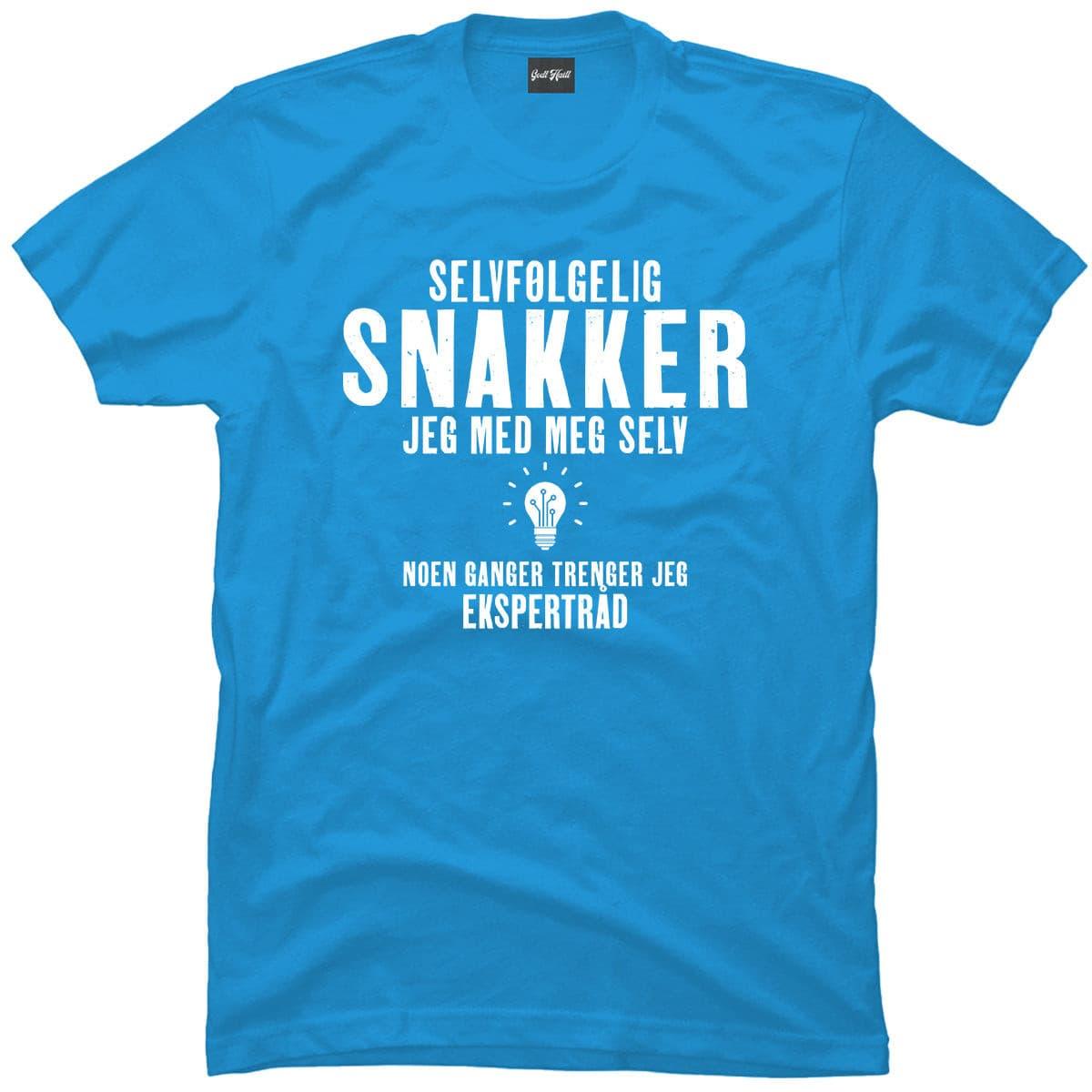 Snakker med meg selv.