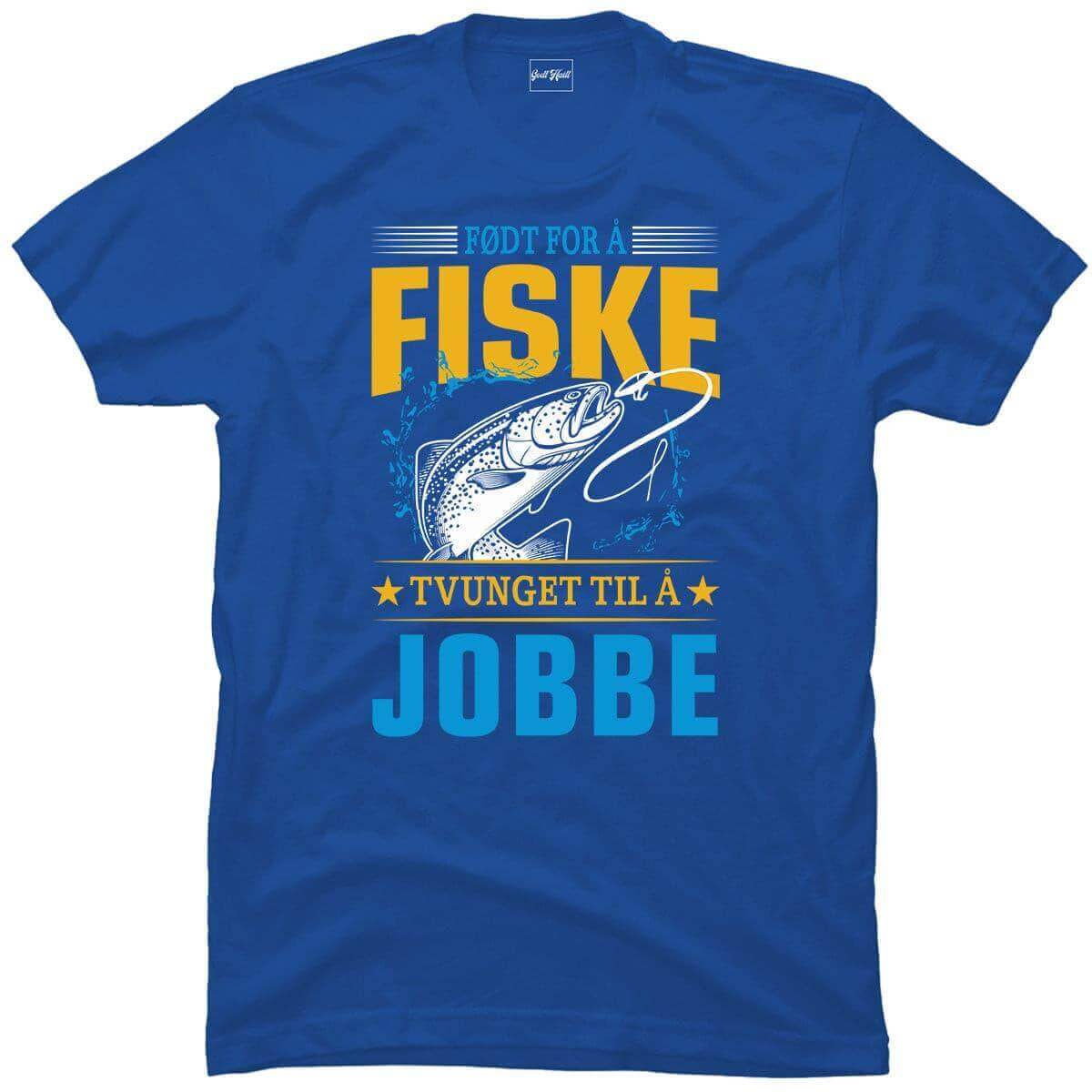 Født for å fiske tvunget til å jobbe.