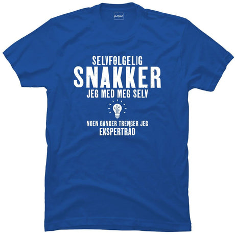 Snakker med meg selv.