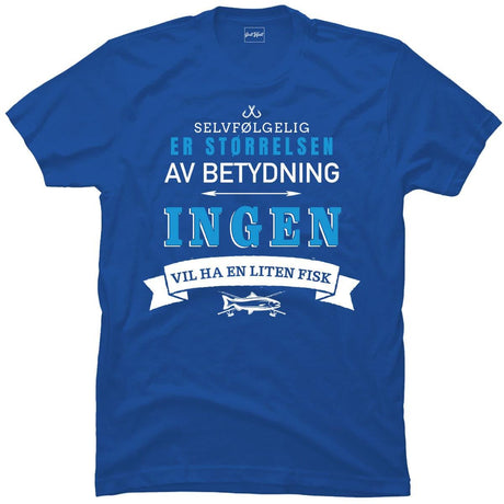 Størrelsen fisk.