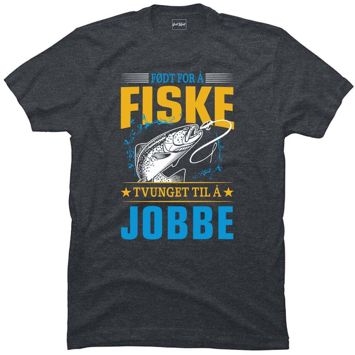 Født for å fiske tvunget til å jobbe.